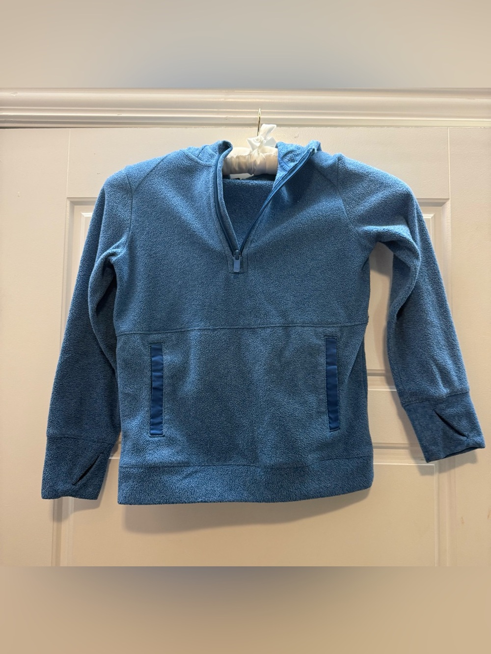 Kids All in Motion Blue Hoodie, sz sm